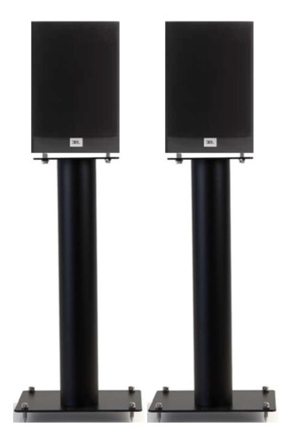 Caixa Jbl Stage A130 Bookshelf Par + Pedestal Stylum 2