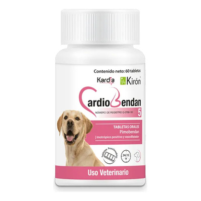 Cardiobendan 5mg 60 Tabs Kirón | Envío gratis