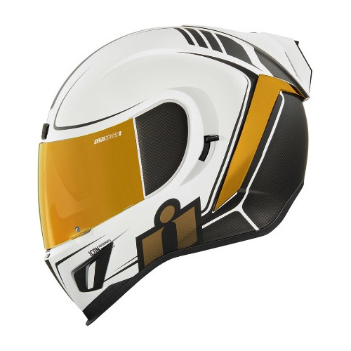 Casco Icon Airform Resurgent Grande Blanco Mate 