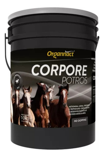 Corpore Potros 10 Kg - Organnact Cavalo Equinos 10kg