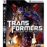 Jogo Ps3 Transformers Revenge Of The Fallen Físico Original