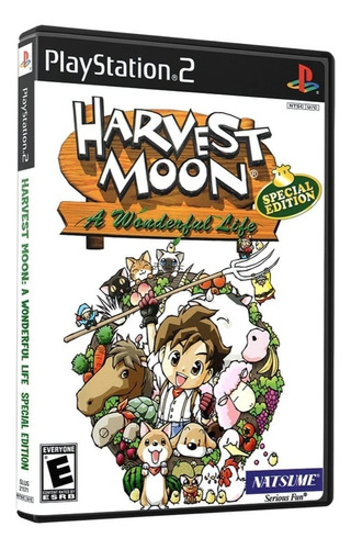 Jogo Harvest Moon A Wonderful Life Special Edition -ps2