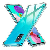 Funda Rigida Transparente Para Samsung A11 A21s + Glass Full