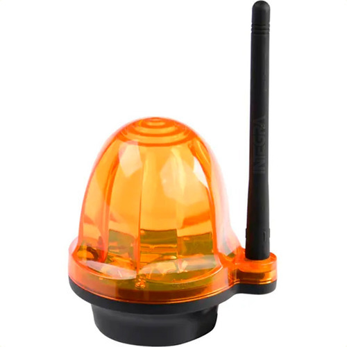 Baliza Sirena Luz Led Naranja 12v Exterior Lampara Alarma