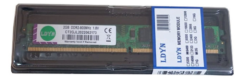 Memoria Ram Ldyn Ddr2 2gb Pc2-6400 800 Mhz