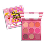 Paleta De 9 Rubores Blush Crush Match Three  Rude Cosmetics 