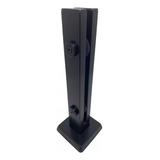 Coluna Torre Puxadores Online 30cm Preto Fosco 2 Furos Guarda Corpo Inox