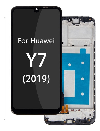 Pantalla Lcd For Huawei Y7 2019 Con Marco