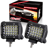 Led Pods 4inch 144w Luz De Trabajo Led Quad Row Cubos L...