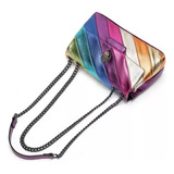 Bolso De Hombro Kurt Geiger Eagle Head Vintage Rainbow, Tall