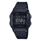 Reloj Casio Negro Deportivo Digital Alarma W-800h-1bvcf