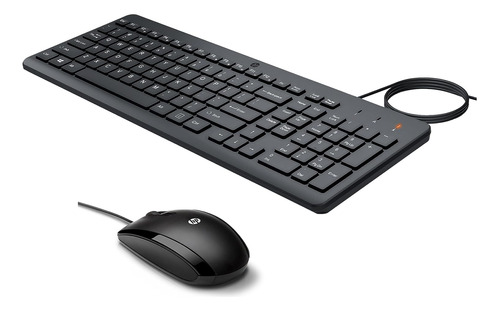 Hp X500  Teclado Y Mouse Alambricos Tamaño Completo