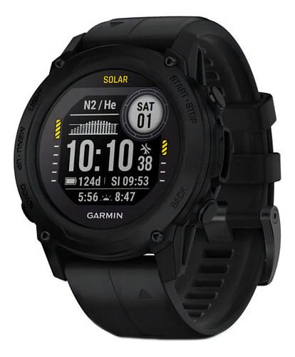 Computadora Buceo Garmin Descent G1 Solar Negro