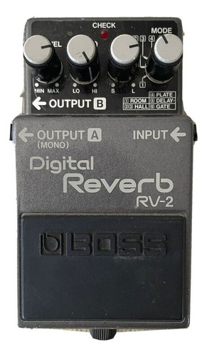 Pedal Reverb Boss Rv-2 Japan