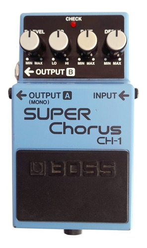 Pedal Guitarra Boss Super Chorus Ch-1  Stereo