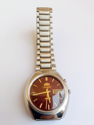 Relógio Orient Automático Antigo E Restaurado - Es469648-6g.