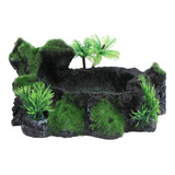 Comedero Flocking Stump Turtle Pot