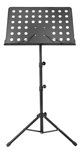 Suporte Partitura Pedestal Aço Tripé Resistente Para Musicos