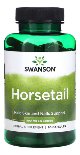 Swanson Horsetail Cola De Caballo 500 Mg 90 Cáps, Belleza