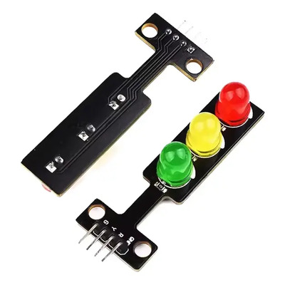 10 Piezas De Módulo De Semáforo Tráfico Led 8mm Cátodo Común