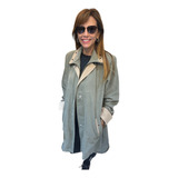 Campera Tapado Piloto Mujer Impermeable Microfibra