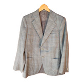 Saco Vintage Gris Palnei Hombre 