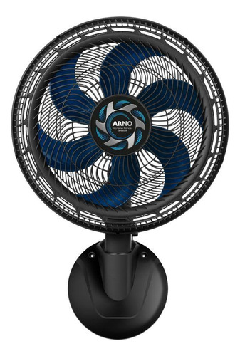 Ventilador Arno Parede 40cm Xtreme Force 6 Pas Preto 127v