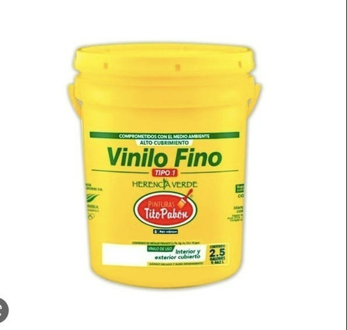 Vinilo Fino Blanco Tito Pabon