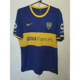 Camiseta Boca Juniors 2014 Bbva Original De Epoca Talle Xl