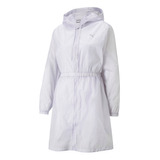 Campera Rompeviento Puma Nova Shine Flowy Mujer