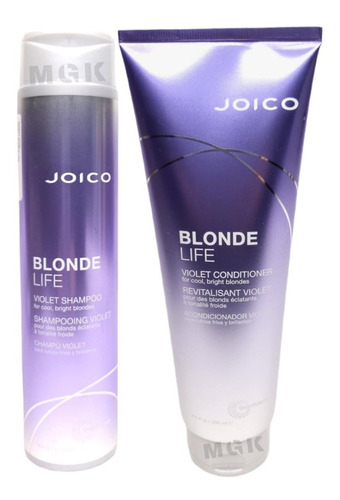 Joico Shampoo Matizador Violeta Y Acondicionador X 300ml Kit