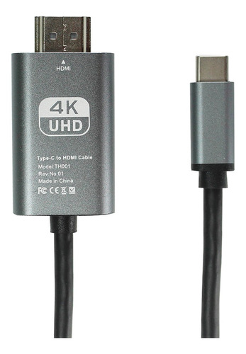 Cabo Usb-c 3.1 Para Hdmi 2.0 2m