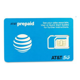 Simcard Chip At&t Prepago Apps Ilimitadas Lada Mty