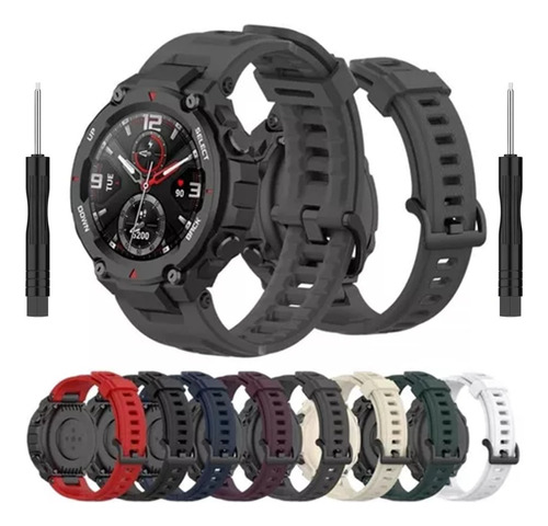 Malla Para Smartwatch Amazfit T-rex Trex Pro + Herramientas