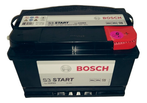Batería Bosch 12x85 S366d Para Autos Diesel Gnc