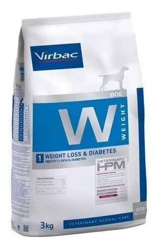 Alimento Virbac Hpm Dog Weight Lost & Diabetes 3 Kg