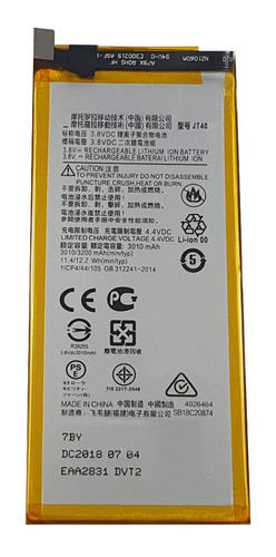 Bateria Para Motorola Jt40 Moto G6 Plus
