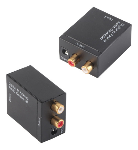 Convertidor De Audio Coaxial Digital Analógico Spdif A Rca