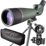 Telescopio Monocular Landove 20-60x80 Bak4 Verde