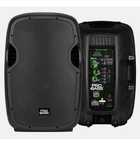 Bafle Potenciado 2000w Pmpo Elevate 115 Pro Bass