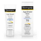Neutrogena Age Shield Loción Facial Protector Solar De Amp.