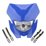 Foco H4 Con Carcasa Azul, Foco Universal Para Motocicletas K