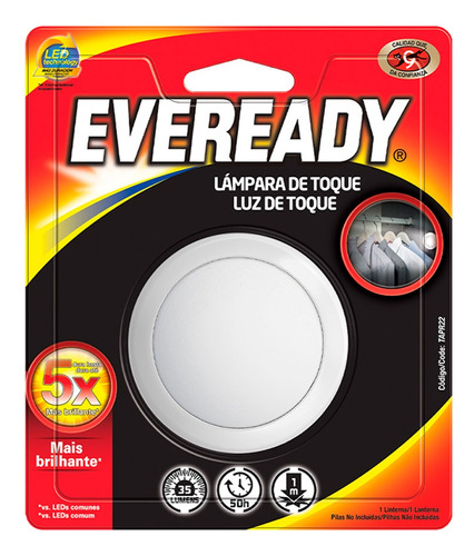 Lampara De Toque Muebles Interiores Adhesivo Eveready