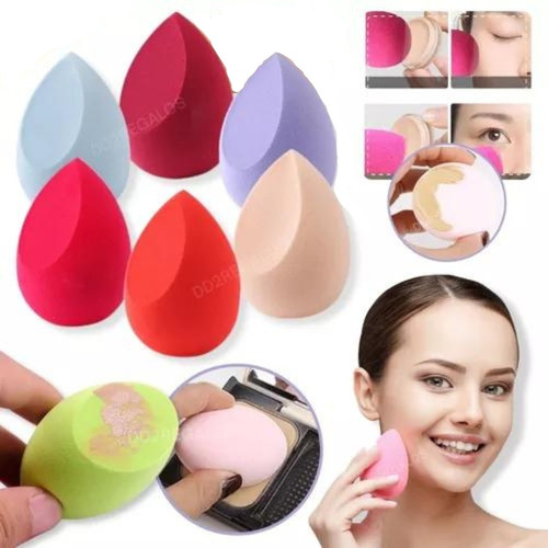 Esponjas Blender Aplicar Maquillaje Base Corrector Recto