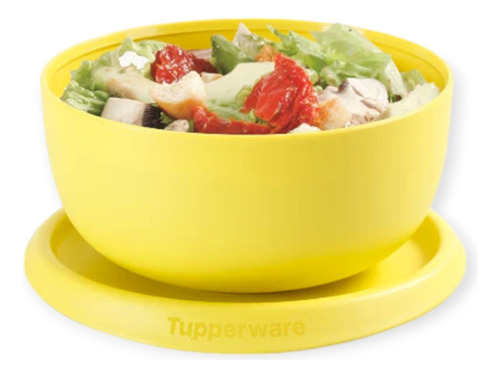 Bowl Blossom Decorado Rojo 550ml Tupperware® Libre De Bpa