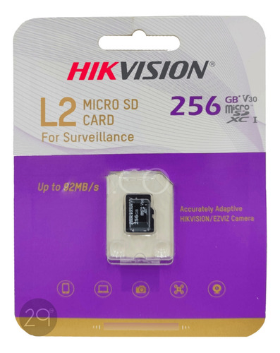 Memoria Micro Sd 256gb Hikvision L2