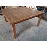 Mesa De Pinotea  De 1 40 X1,40 Mts 