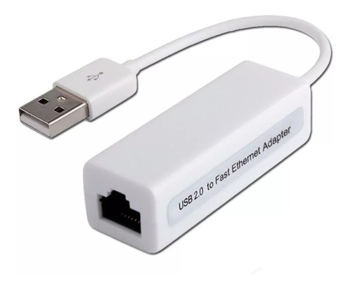 Placa Rede Usb Cabo Externa Rj45 Adaptador Lan Ethernet 