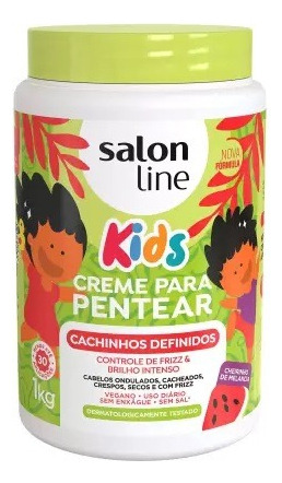 Creme Para Pentear Kids Cachos Definidos Salon Line