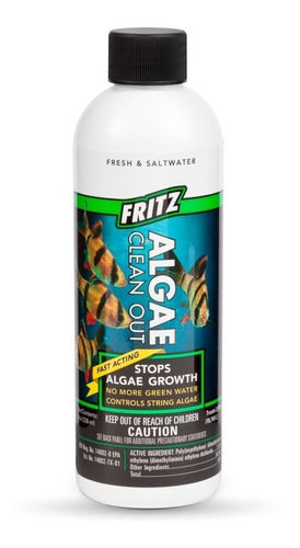 Antialgas Acuario - Fritz Algae Clean Out - 118ml